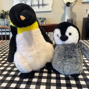 2 Penguin Plush- Adventure Planet, Kelly Toy Stuffed Animal Toy lovey plushes